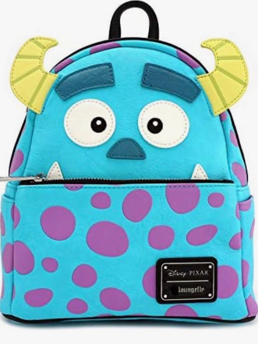 Disney Pixar Loungefly Sulley Blue & Purple Monster Backpack
